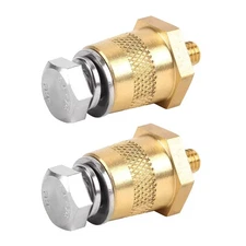 2x Battery Pole Adapter Terminal Connector Fittings M6 Thread Post Adapters Kit