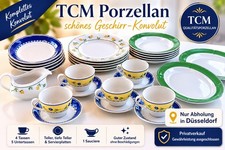 TCM Porzellan Konvolut Geschirr Set Teller Ta...