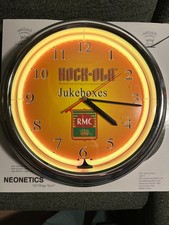 Rock-Ola  Jukeboxes Neon Wanduhr sehr seltene Version !