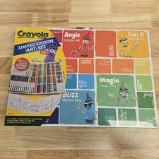 Crayola Limited Edition Art Set 115 Pieces, including 8 Retired Colors, NEW