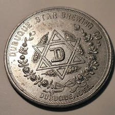 DUBUQUE,IOWA STAR BREWING TRADE TOKEN L1134
