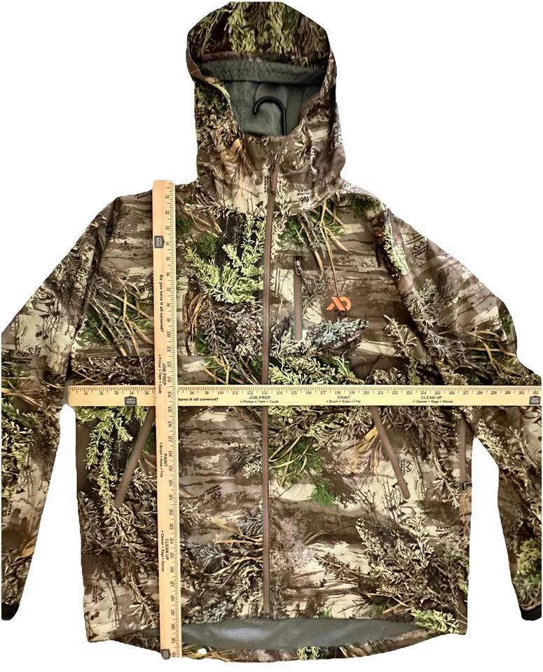 First Lite Men’s XXL Boundary Stormtight Camo Hunting Rain Jacket Realtree MAX-1 - Image 4 of 4