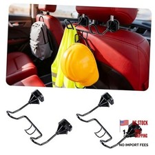 PCS Hard Hat Holder for Truck Seat Heavy Duty Metal Hard Hat 2 Triple Hook