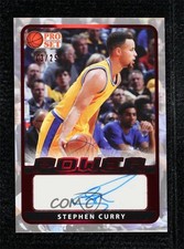 2021-22 Leaf Pro Set Power Base Red Spectrum Foil 13/25 Stephen Curry Auto 2zr