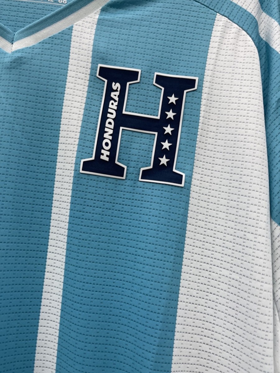 DIADORA サッカーウェア 水色 17番3枚セット Honduras National Soccer Team official 3rd jersey 2026-2027 size