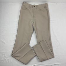 Vintage Levis Dress Pants Adult 31x32 Khaki Preppy 1970s 1980s Hipster USA 