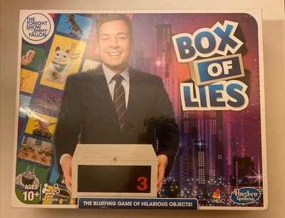 Box of Lies 2018 Party Board Game the Tonight Show Starring Jimmy Fallon, Sealed