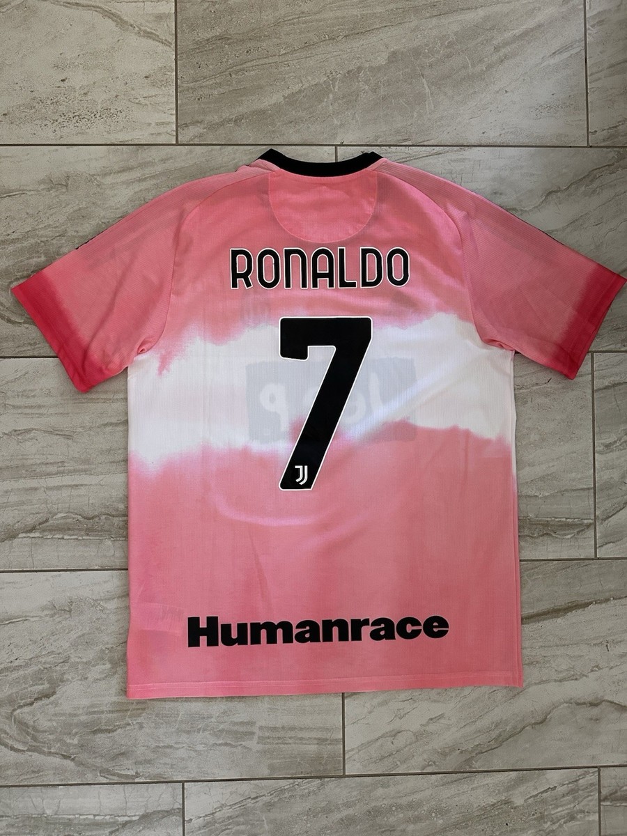 Football Jerseys Juventus Human Race Jersey Ronaldo Pink Juventus