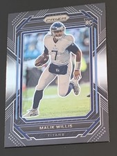 2022 Panini Chronicles - Prizm Black #PB-7 Malik Willis (RC)