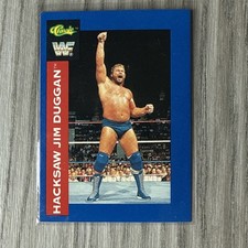 1991 Classic WWF Wrestling Hacksaw Jim Duggan #72 | NM