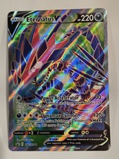 Eternatus V SWSH044 Sword & Shield Full Art Black Star Promo Pokemon Card NM