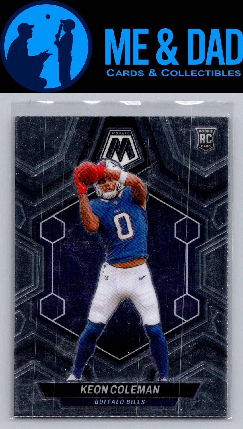 2024 Panini Mosaic #333 Keon Coleman