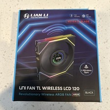 Lian Li UNI Fan TL LCD 120 Wireless - Single Pack Reverse Blade 