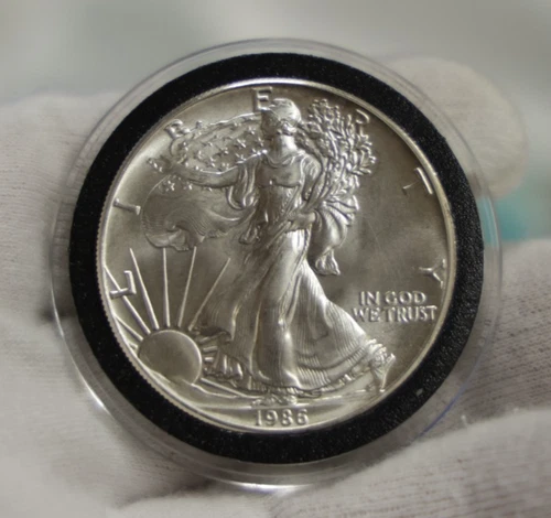 1986 US Silver Eagle $1 Unc Key Date First Year