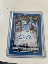 2026 Bowman - Nathan Lukes Blue /150 Auto