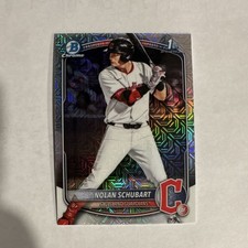 Bowman Chrome 2023 Nolan Schubart BDC-192 Cleveland Guardians