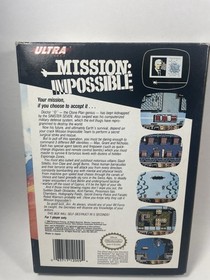 Mission: Impossible Complete in Box CIB (Nintendo, NES 1990) Tested 