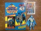 Batman Super Powers DC Comics 1984 Kenner Vintage Action Figure, Comic Book/Card