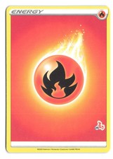 Pokemon Fire Energy (#26 Cinderace Stamped) Battle Academy 2022 NM
