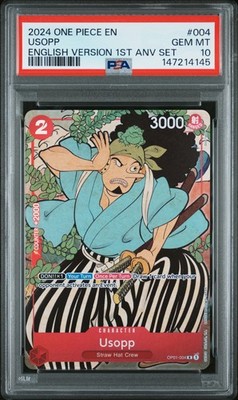 Usopp (English Version 1st Anniversary Set) OP01-004 One Piece