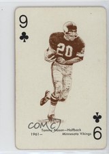 1963 Stancraft Playing Cards Red Back Tommy Mason #9C 0a6