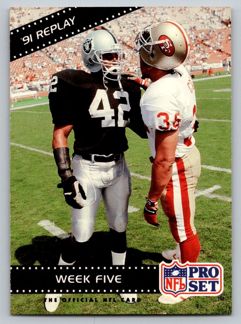 1992 Pro Set #41 Week Five