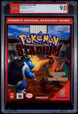 PSA 9 Pokemon Stadium E3 Strategy Guide Limited Foil Cover N64 Top Grade POP 1