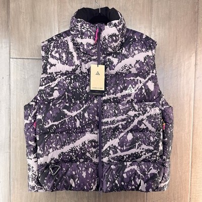 Nike ACG Therma-Fit ADV Lunar Lake Puffer Vest Purple Women's Large FV7331-573