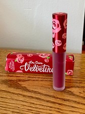 Lime Crime Velvetines RED ROSE Liquid Matte Lipstick FULL SIZE NEW Boxed Rare