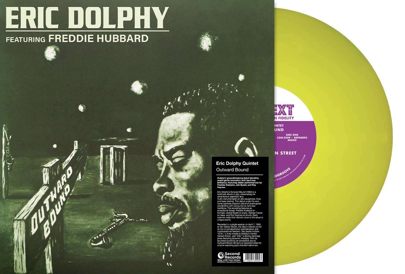 Dolphy Eric - Outward Bound (Transparent Lime Vinyl)