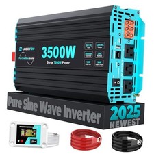 3500W Pure Sine Wave Inverter 24V DC to 120V 24V-3500W Pure Sine Wave Inverter
