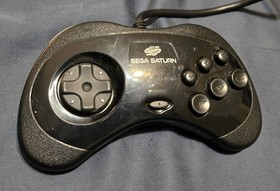 SEGA Sega Saturn Console Bundle 2 Controllers Games Action Replay Plus A/V Cable