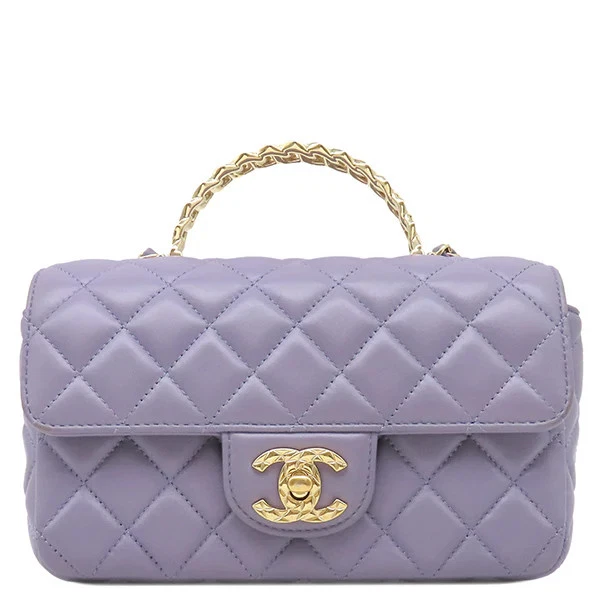 CHANEL Shoulder Bag Purple Bags & Handbags for Women for sale | eBay