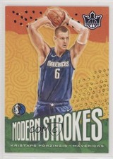 2019 Panini Court Kings Modern Strokes Amethyst 31/99 Kristaps Porzingis #3 9l4