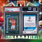 2024 PANINI DONRUSS OPTIC GREEN VELOCITY #209 BO NIX ROOKIE RC PSA 9 MINT SP