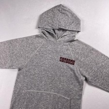 Vtg 90s Digital Equipment Corp Hoodie S Gray Raglan Tech Computer Software USA