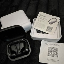 Beats by Dr. Dre Powerbeats Pro 2 Wireless Bluetooth Earbuds Black w/ Case