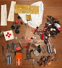 11-lb lot Hasbro G.I. Joe 12" + 3 3/4" figures w/ BIG PILE outfits & accessories
