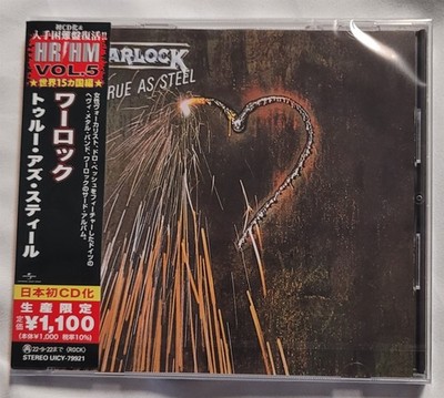Warlock True As Steel CD new Japan reissue Doro Pesch