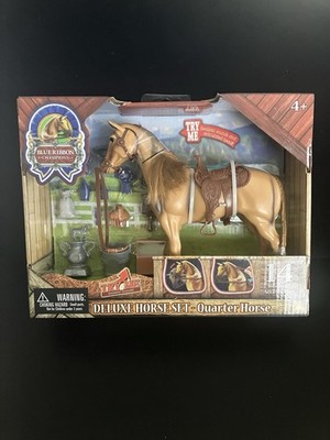 Sunny Days Blue Ribbon Champions Deluxe Horse Set Quarter Horse & Accessories!