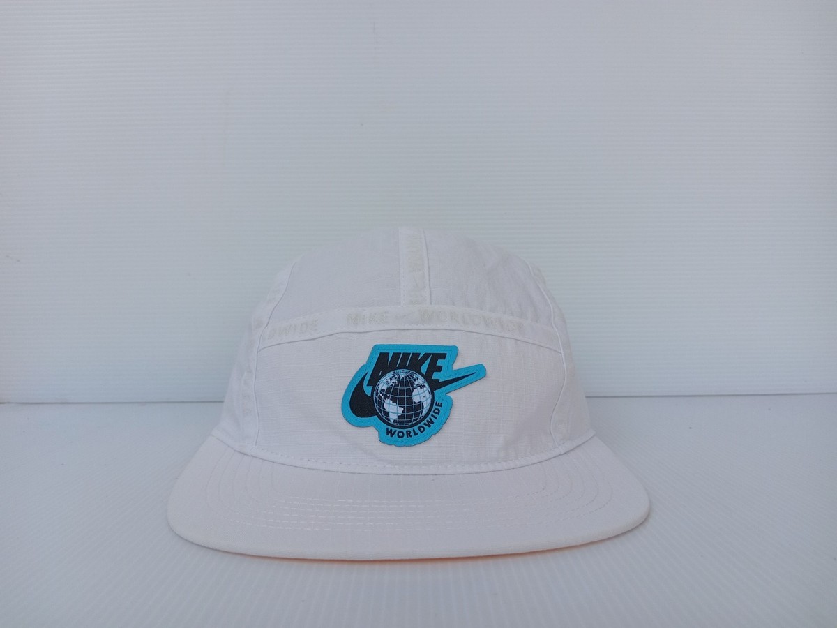 Nike WORLDWIDE 5 Panel SIZE AW84 Hat Cap White Colorful Reflective