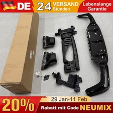 HeckDiffusor + Auspuffblende für Mercedes W213 S213 E63 2020-2023 Glanz Schwarz HeckDiffusor + Auspuffblende für Mercedes W213 S213 E63 2020-2023 Glanz Schwarz