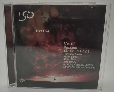 Verdi Requiem (LSO and Chorus, Colin Davis) LSO LIVE 0683, 2 SACDs nm