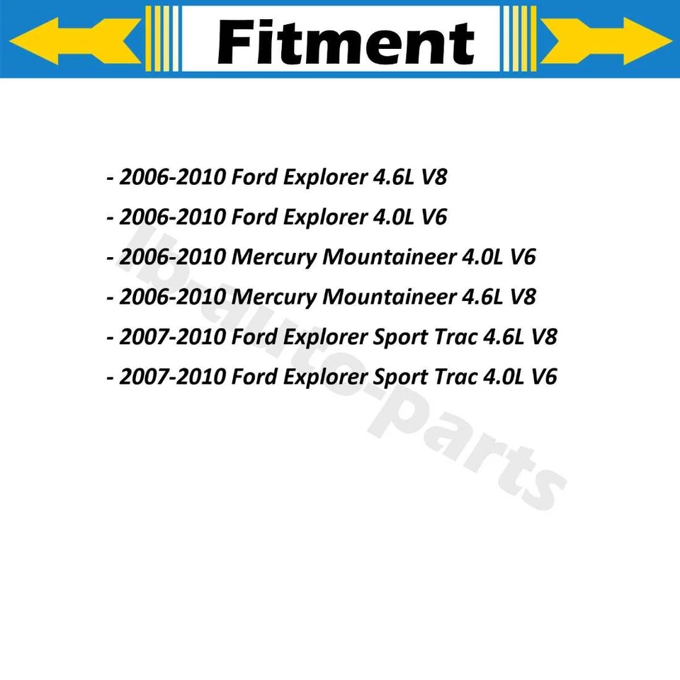 Manguera de freno delantera Raybestos 2x para Ford Explorer Sport Trac 2007-2010 Foto 2 de 4