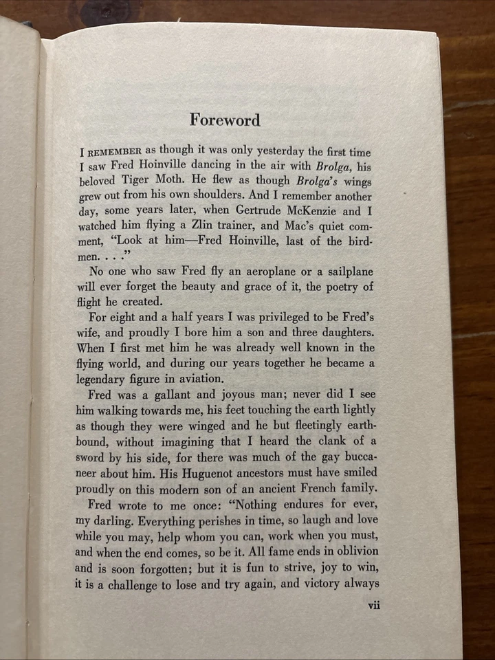 Halfway To Heaven: Skywriting Gliding Stunting By Fred Hoinville 1960 Aviation - image 4 of 4
