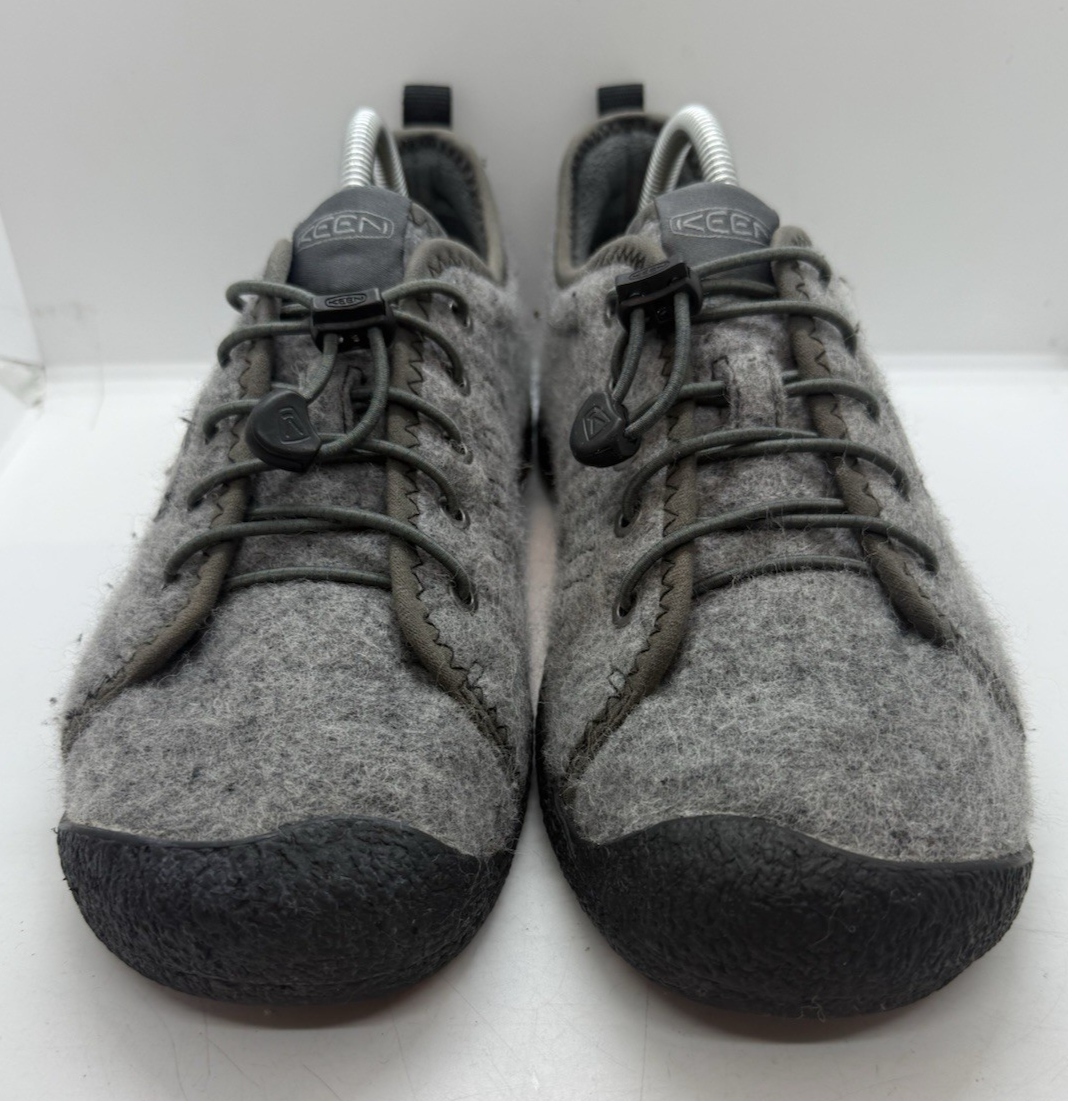 Keen Howser Sneakers stringate uomo taglia 9 5 grigio feltro slip on scarpe casual 1025546