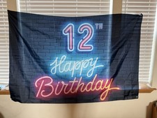 Birthday Backdrop Banner