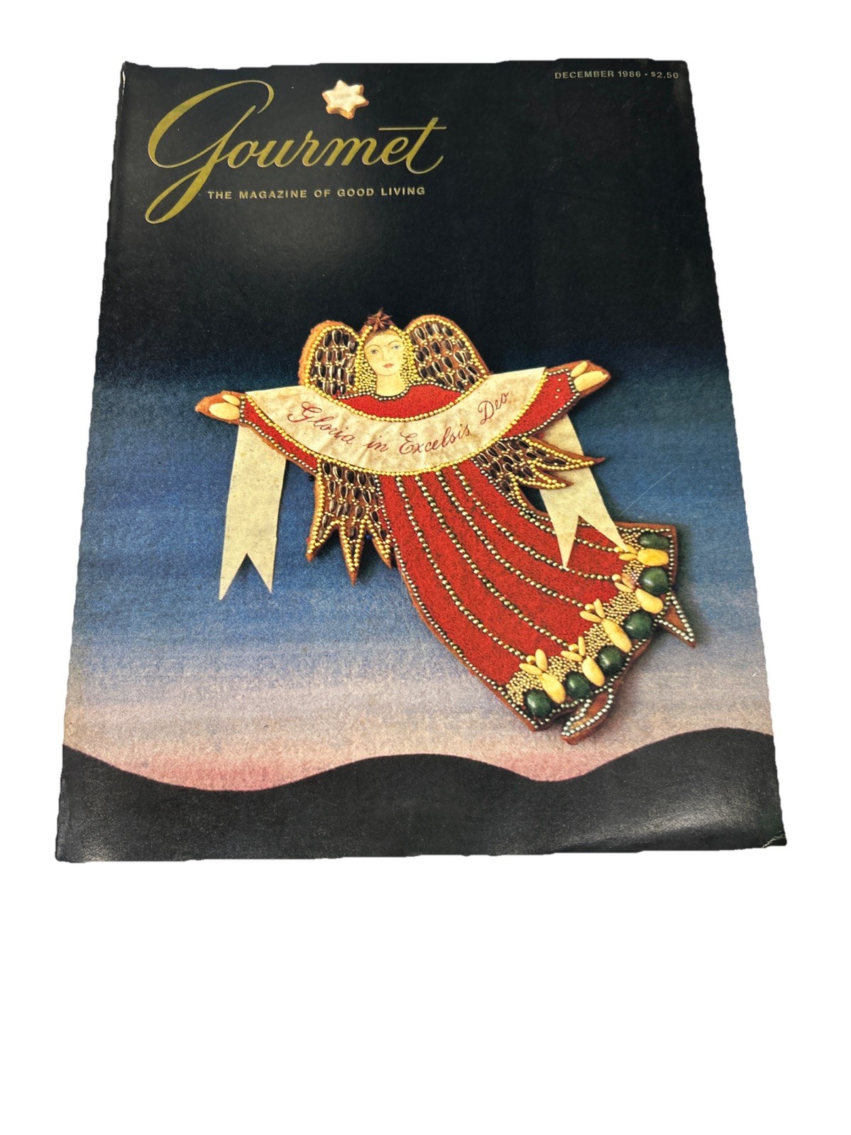 Gourmet Magazine December 1986 Issue