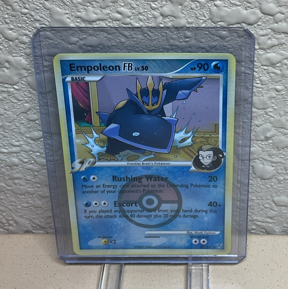 Empoleon FB 27/147 Supreme Victors Crosshatch Pokemon League Promo Card