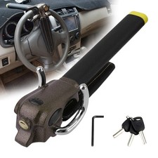 Heavy Duty Steering Wheel Lock Universal Anti-theft Car Security Device With Key